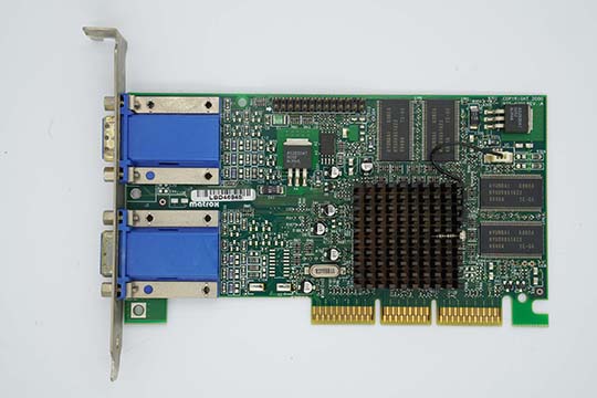 Matrox 迈创 G450 32MB显示卡G45+MDHA32DB（MGA-G450芯片）